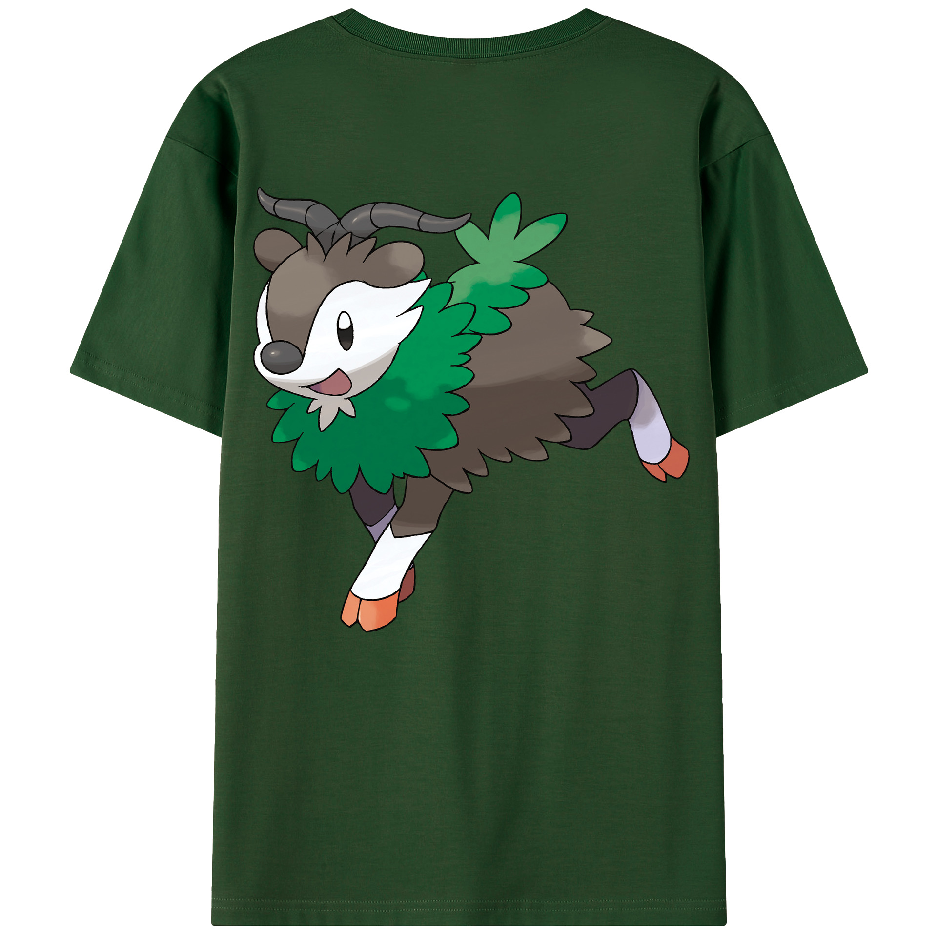 （画像用） ポケットモンスター Pokémon 綿100％半袖Tシャツ（背面プリント）
